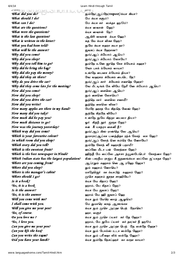 Spoken english through tamil full course pdf free download