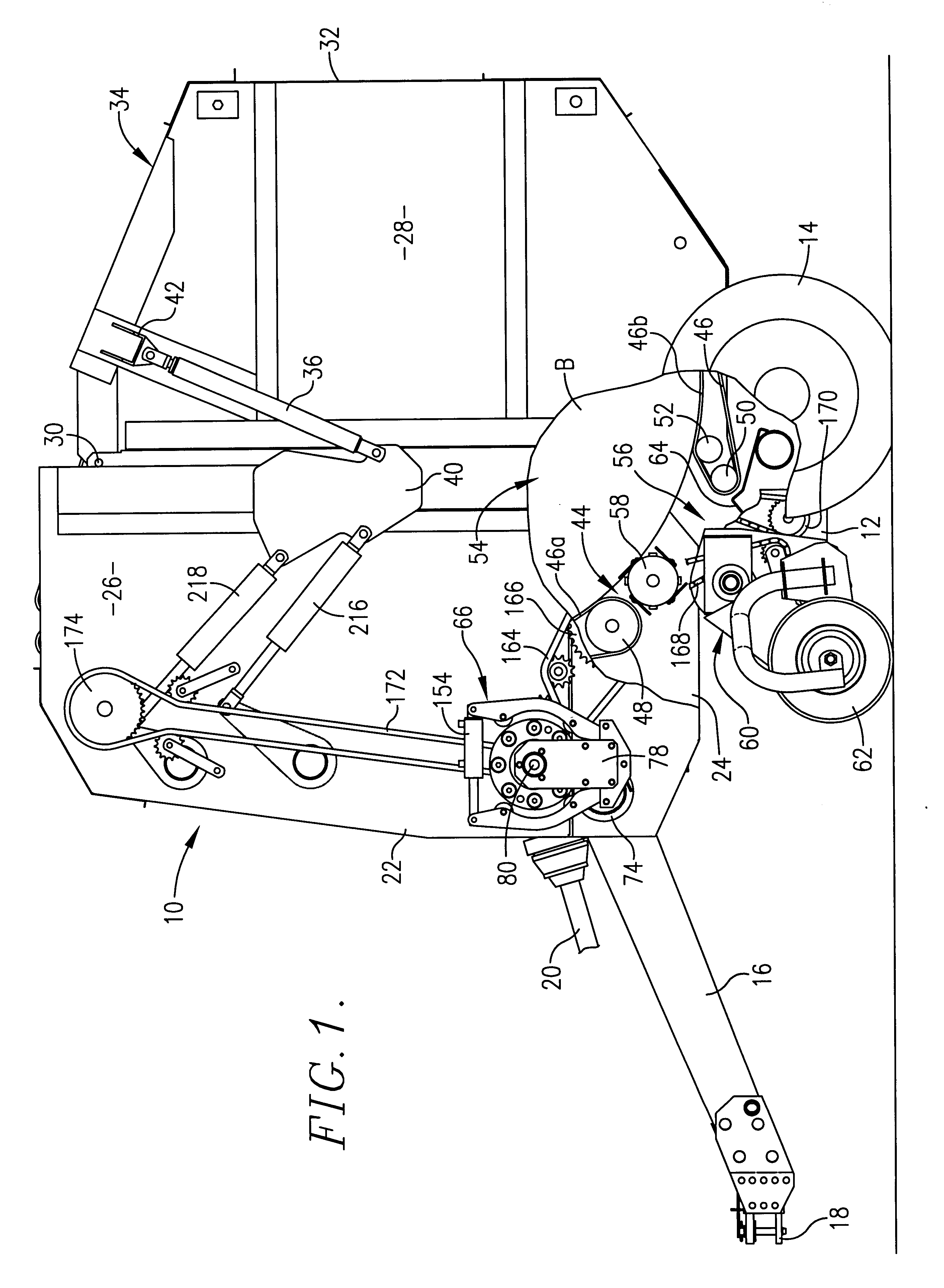 Hesston 5580 Round Baler Parts Diagram